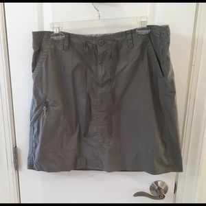 Eddie Bauer Women’s Skort Outdoor Size 12 Gray